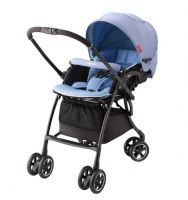Xe đẩy trẻ em Aprica Luxuna Comfort XVII 6CJ97PSBHK (Pastel Blue)